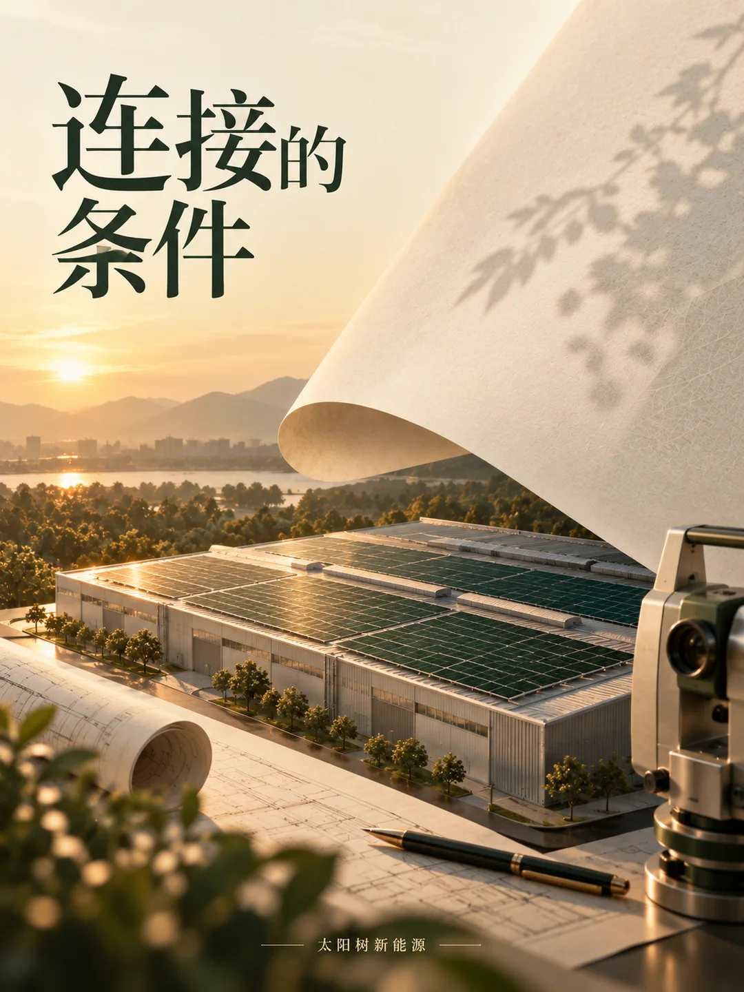 连接的条件，AI概念配图