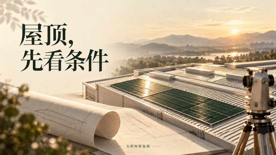 屋顶,先看条件,AI概念配图