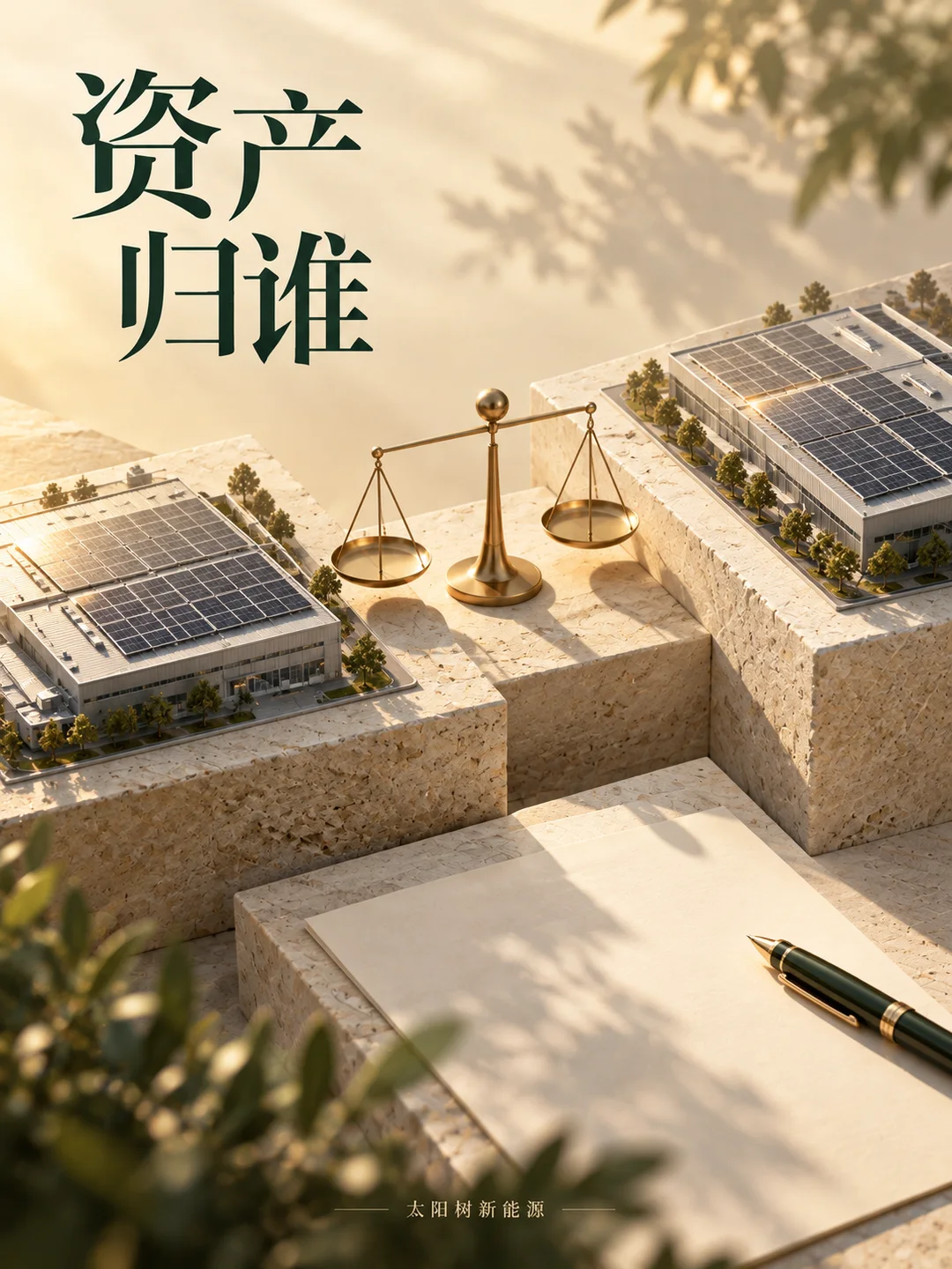 资产归谁，AI概念配图