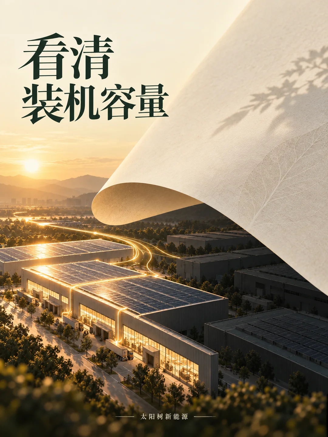 看清装机容量，AI概念配图