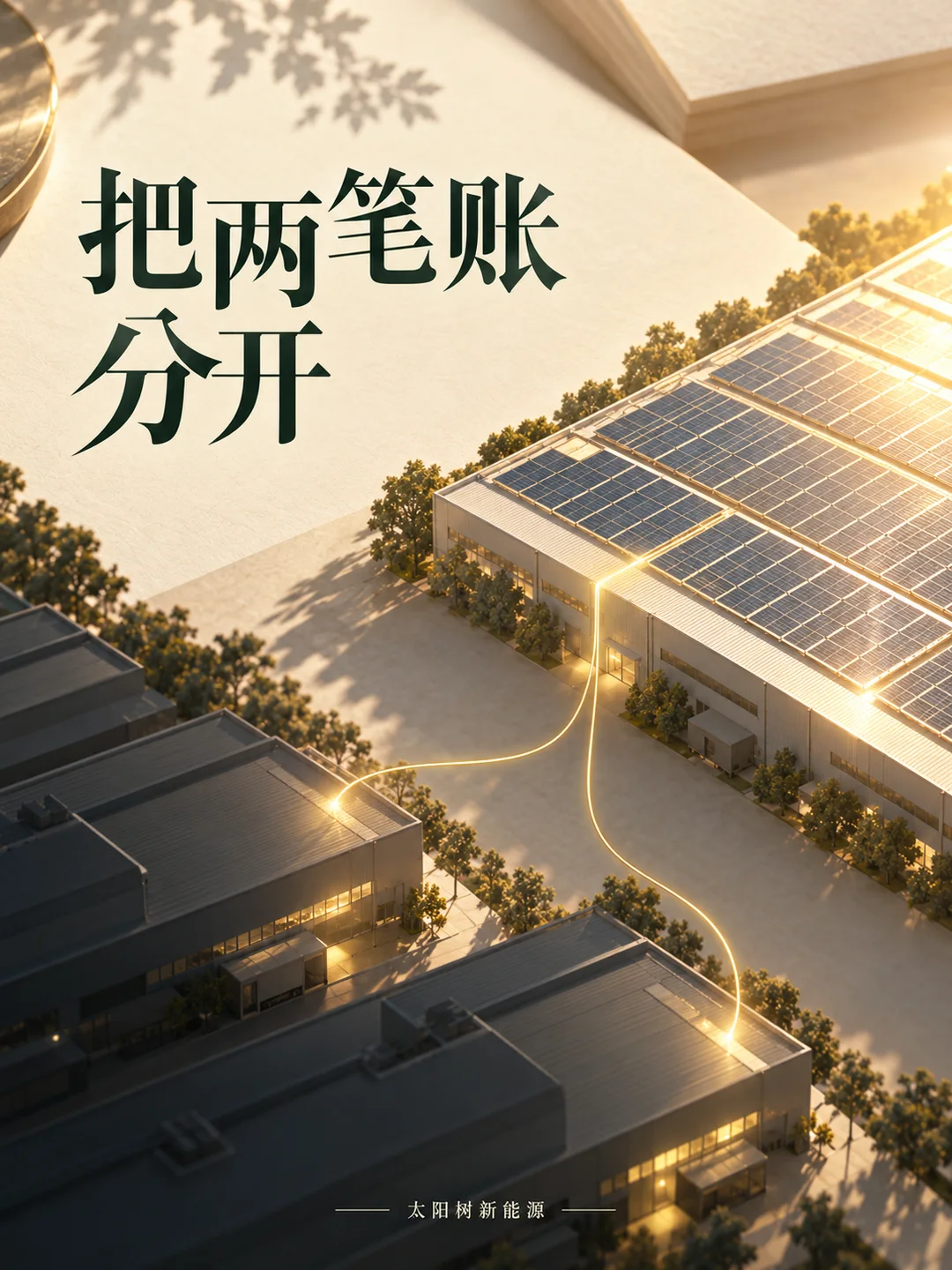 把两笔账分开，AI概念配图