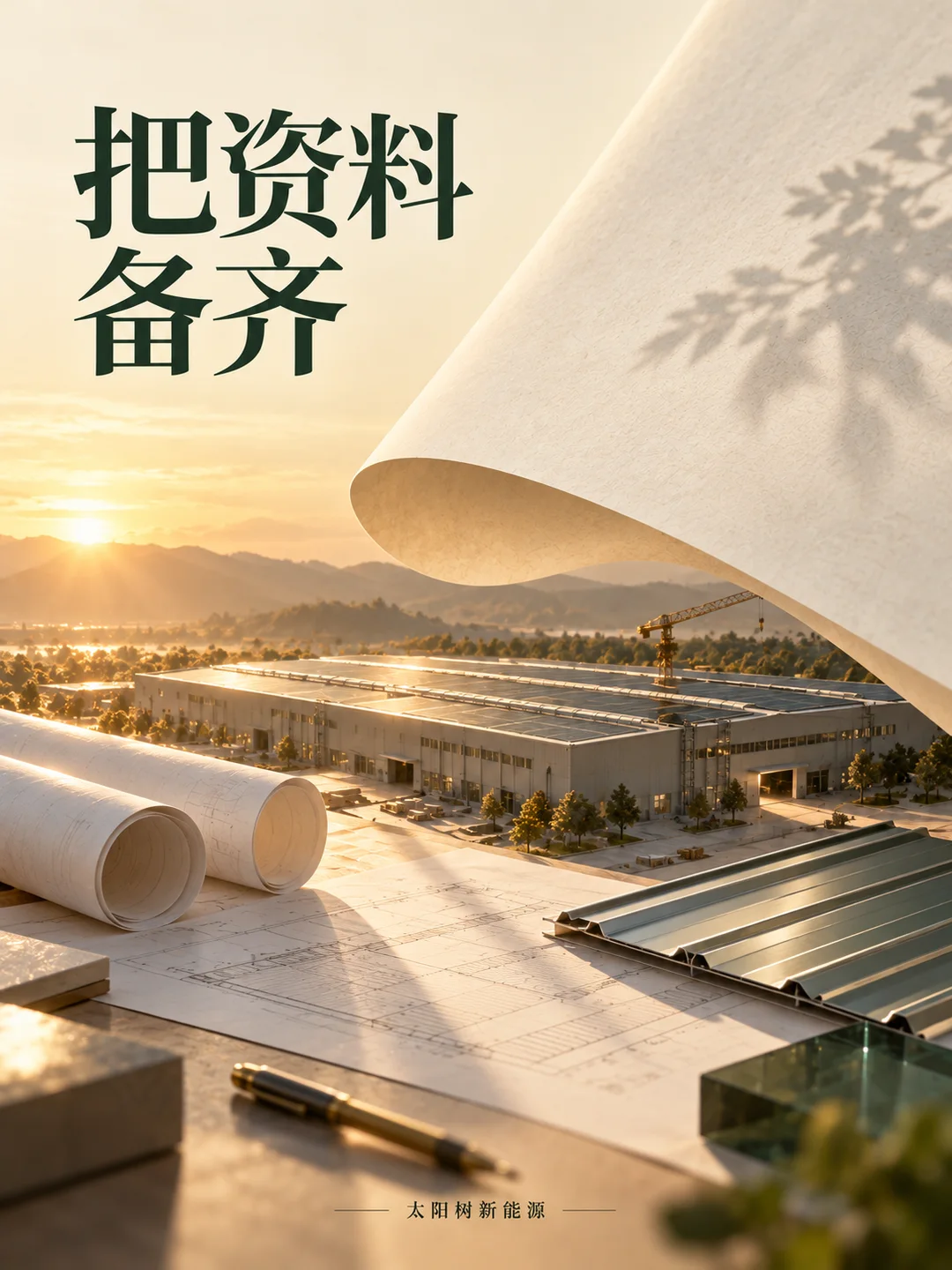 把资料备齐，AI概念配图