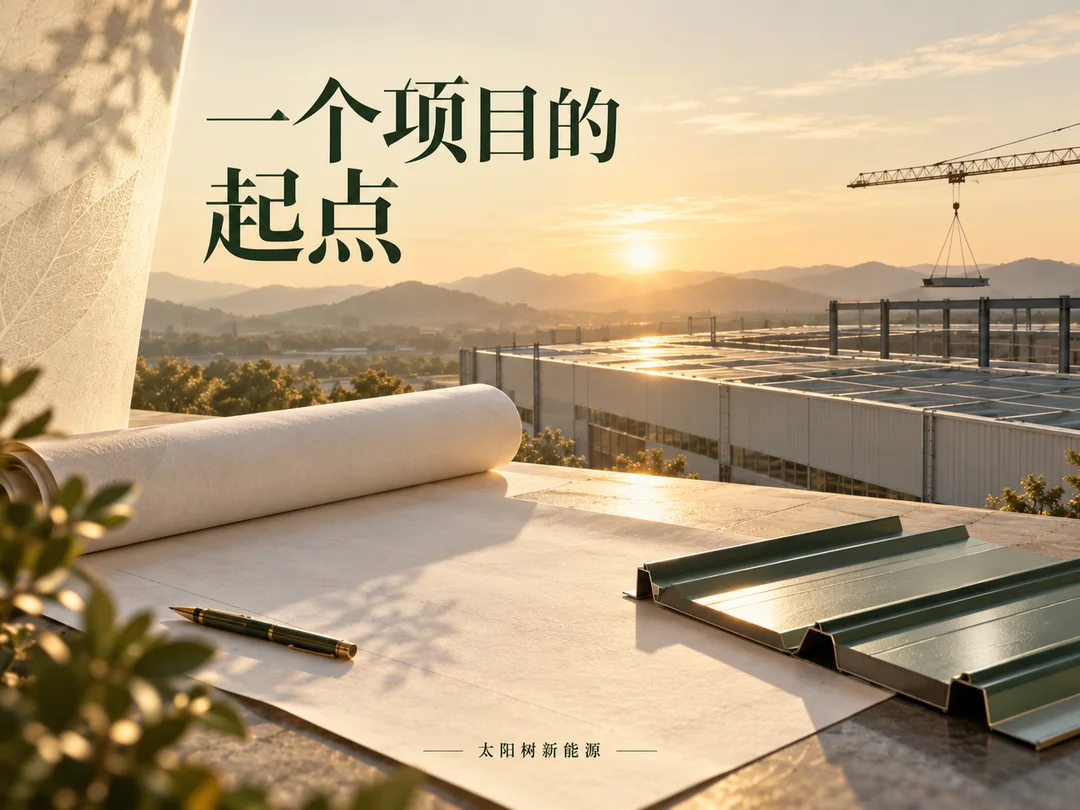 一个项目的起点，AI概念配图