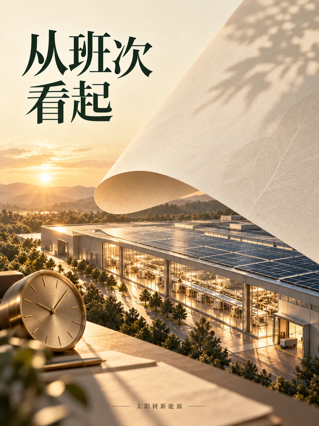 从班次看起，AI概念配图