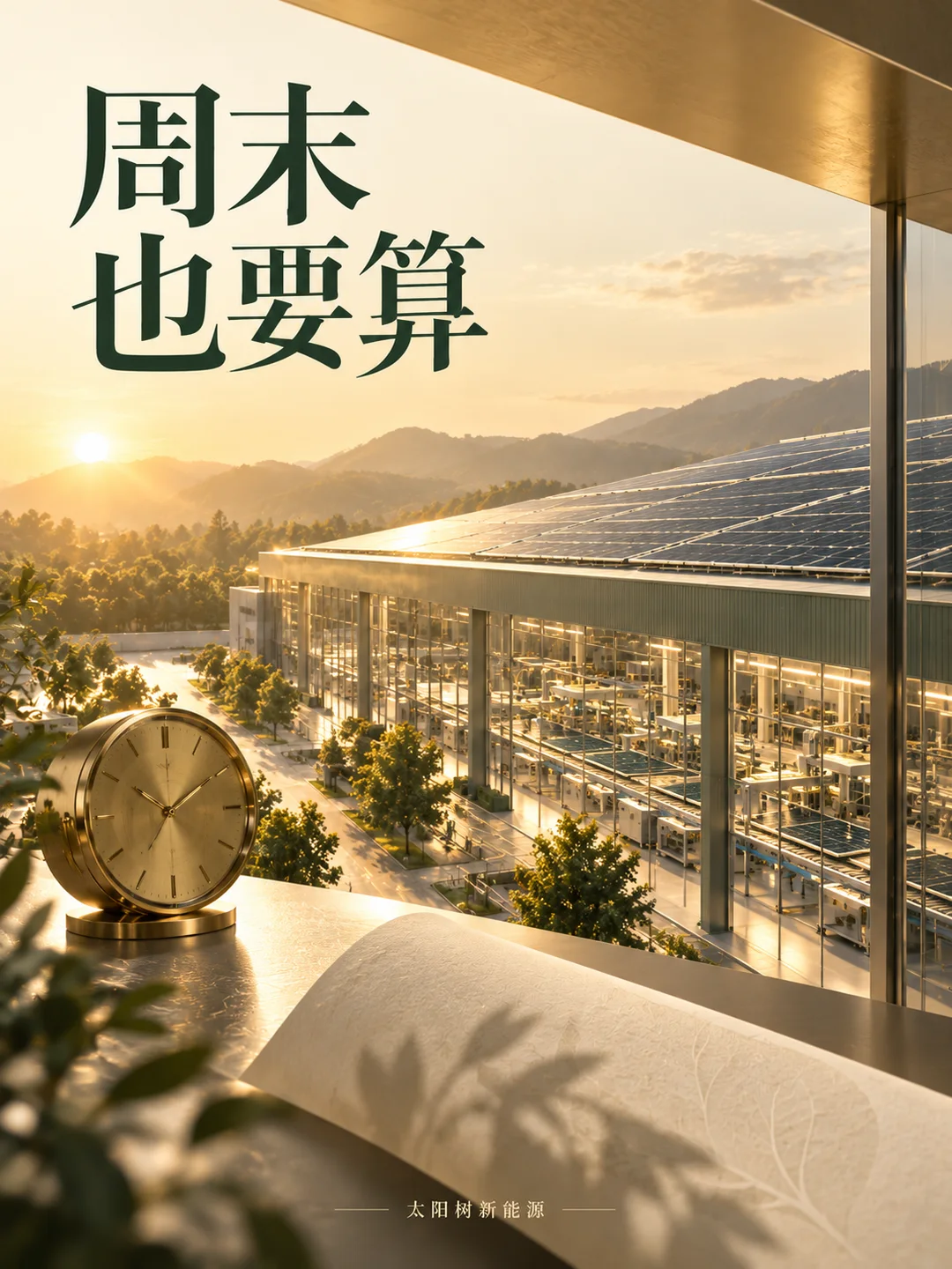 周末也要算，AI概念配图
