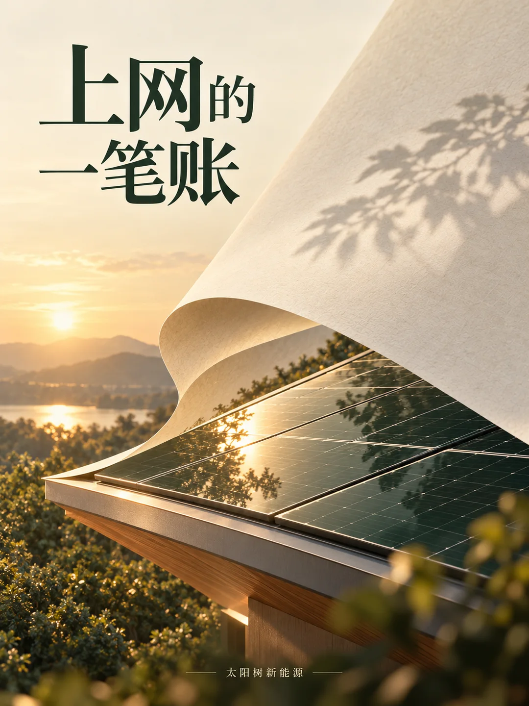 上网的一笔账，AI概念配图
