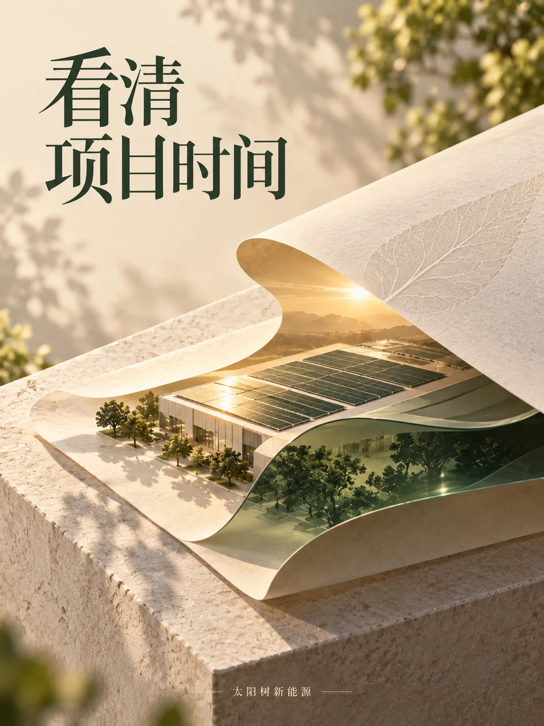 看清项目时间，AI概念配图