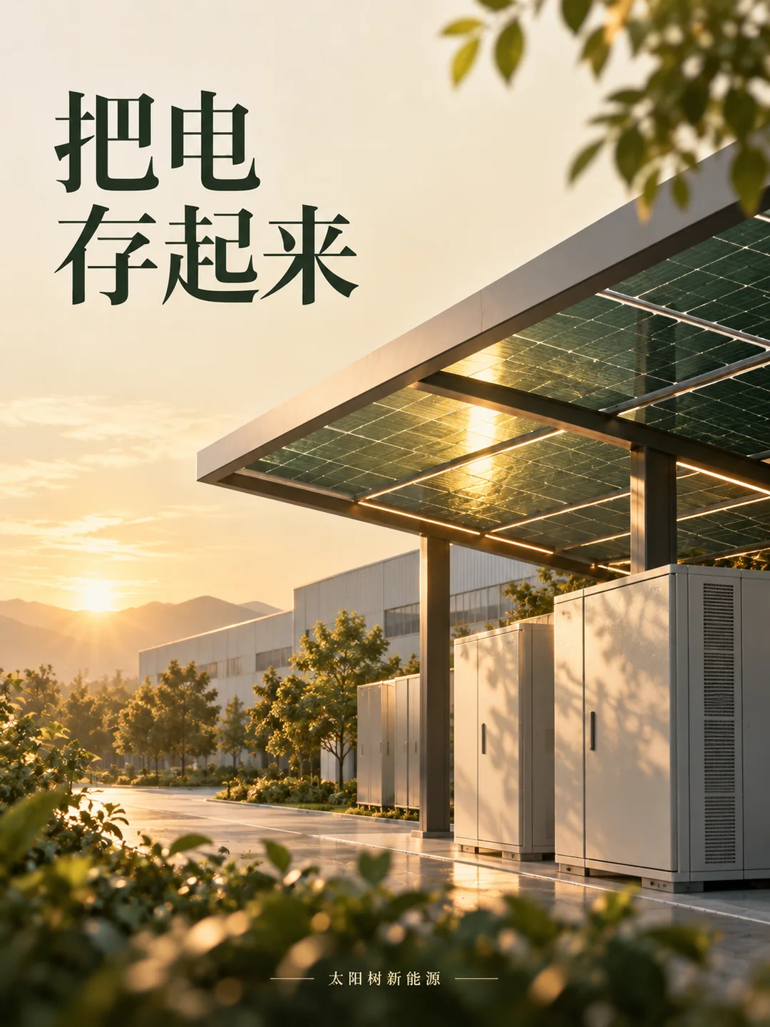 把电存起来,AI概念配图