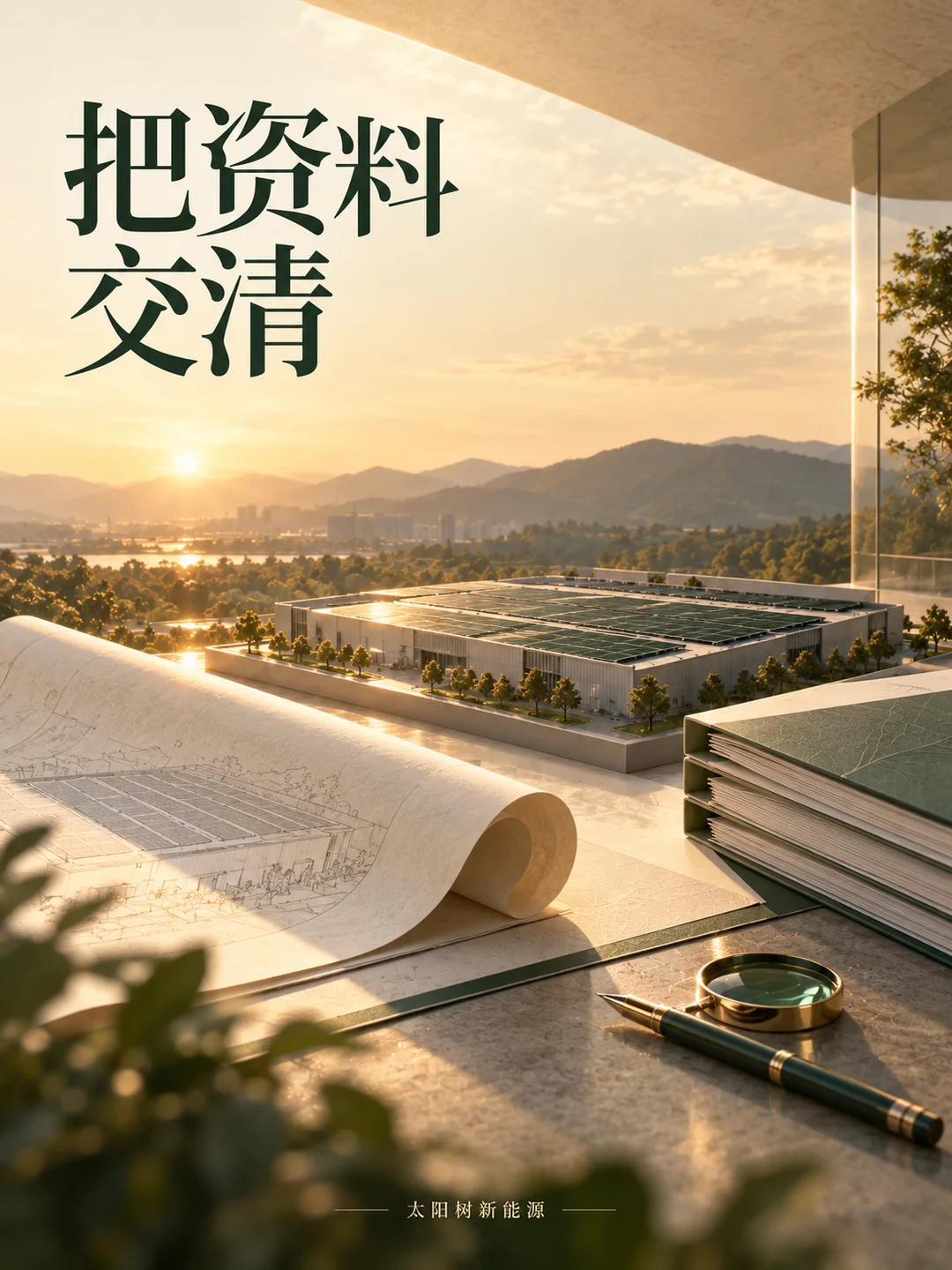 把资料交清,AI概念配图