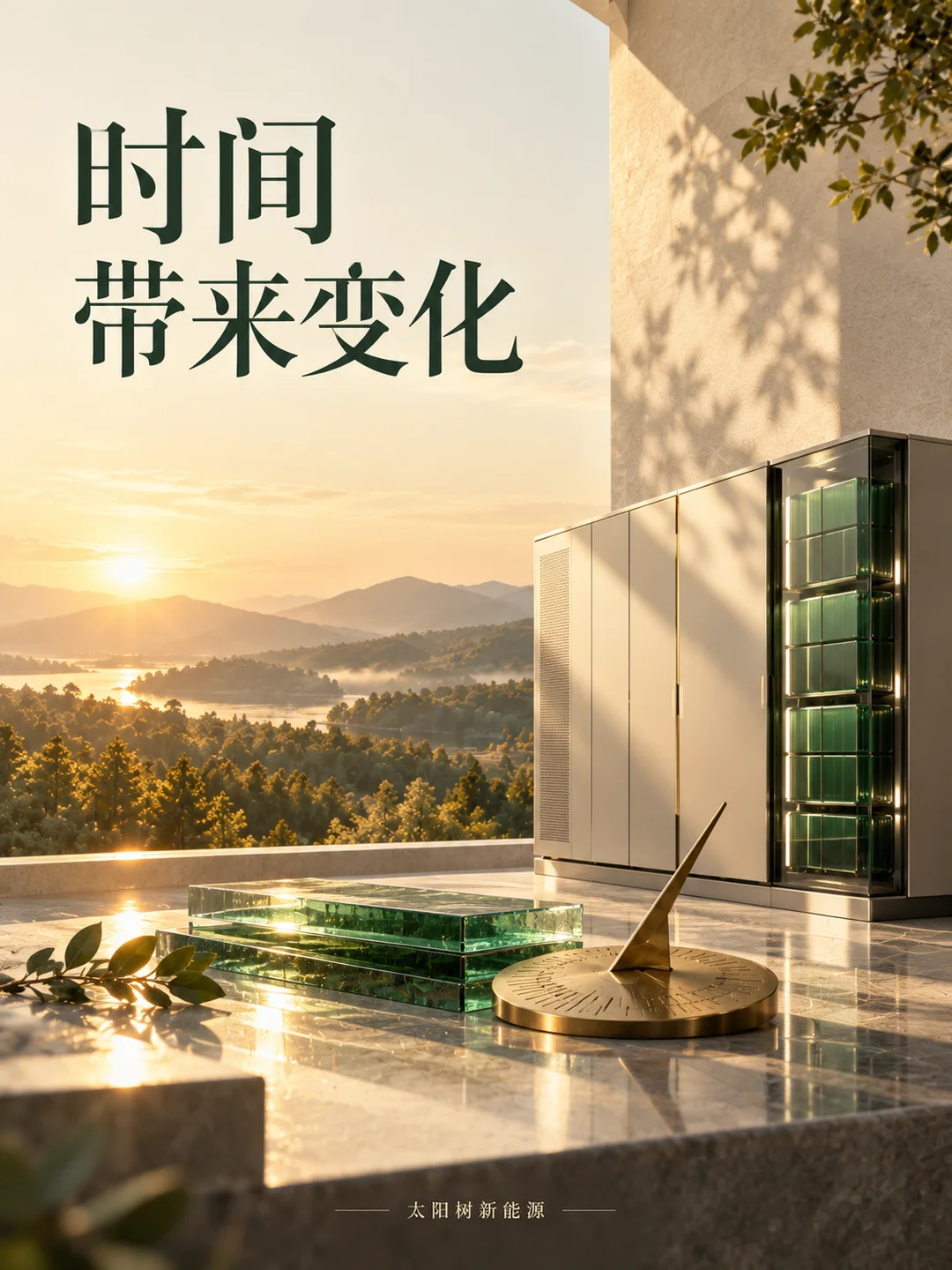 时间带来变化,AI概念配图