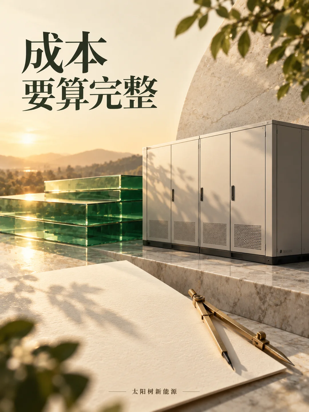 成本要算完整,AI概念配图