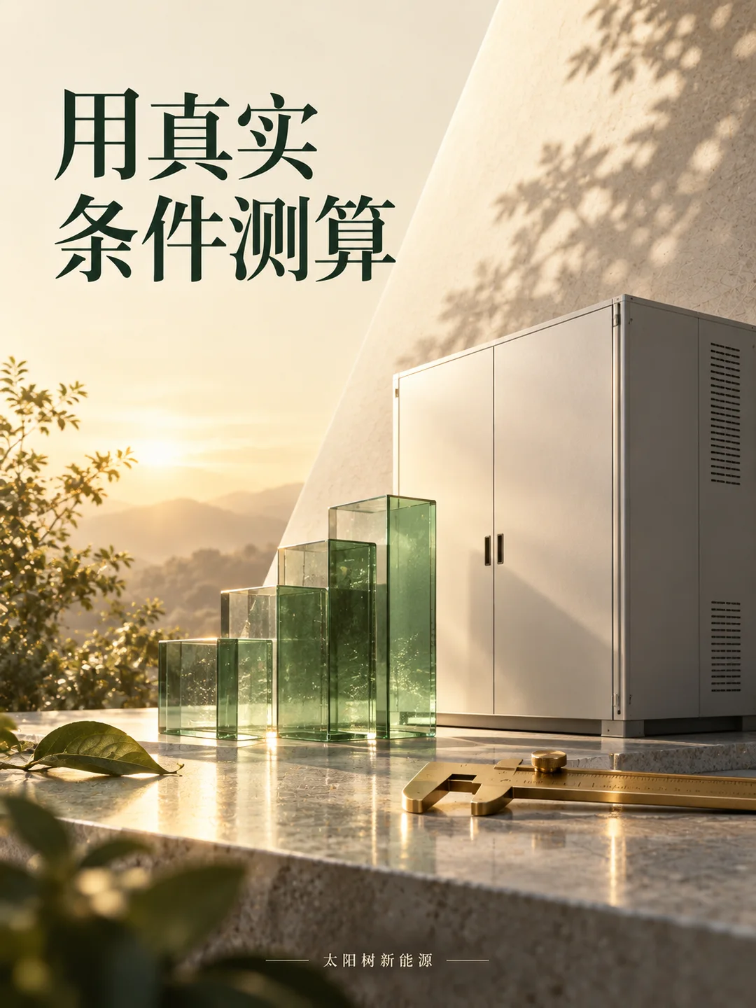 用真实条件测算,AI概念配图