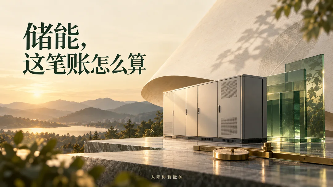 储能,这笔账怎么算,AI概念配图