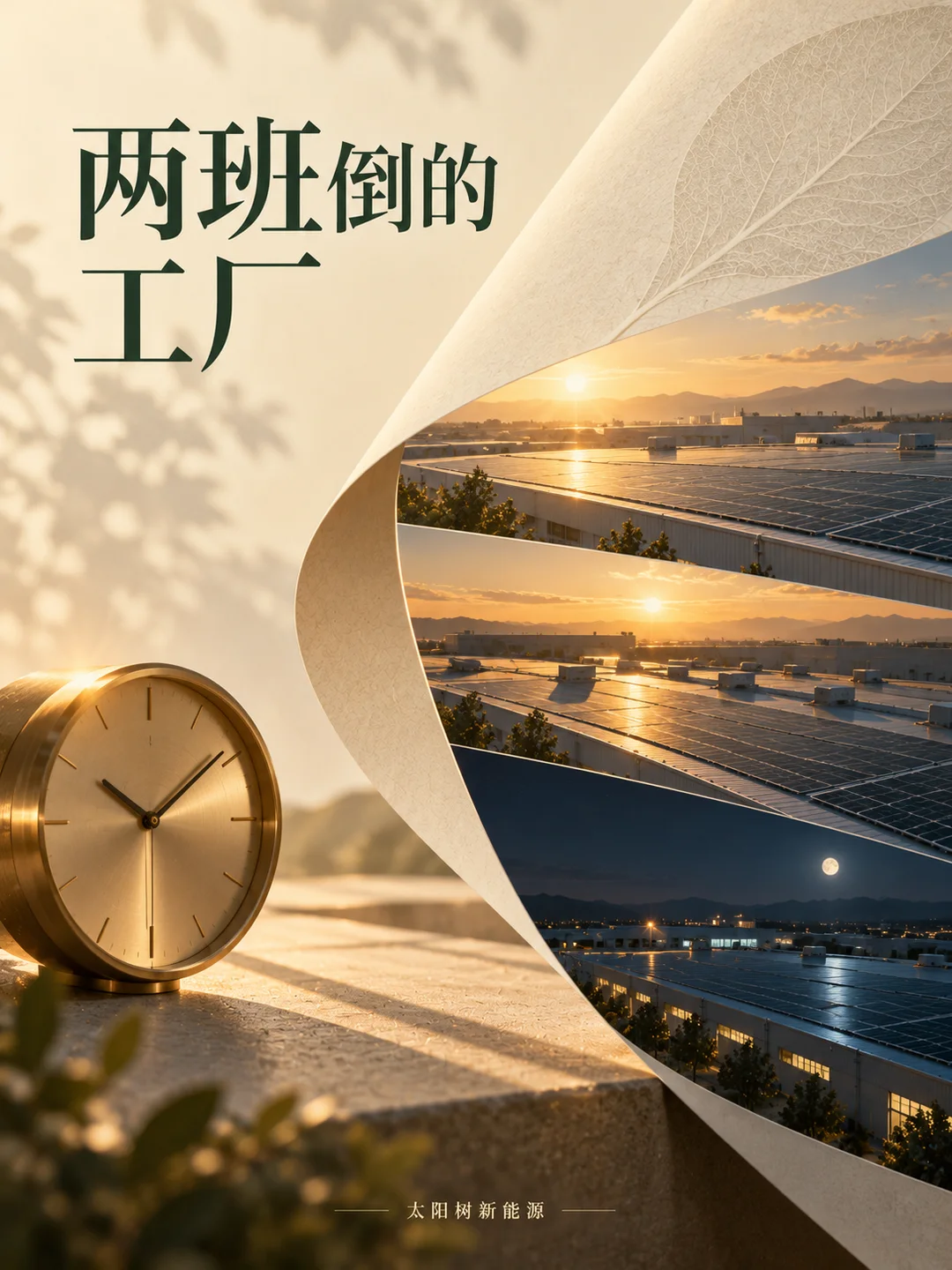 两班倒的工厂,AI概念配图