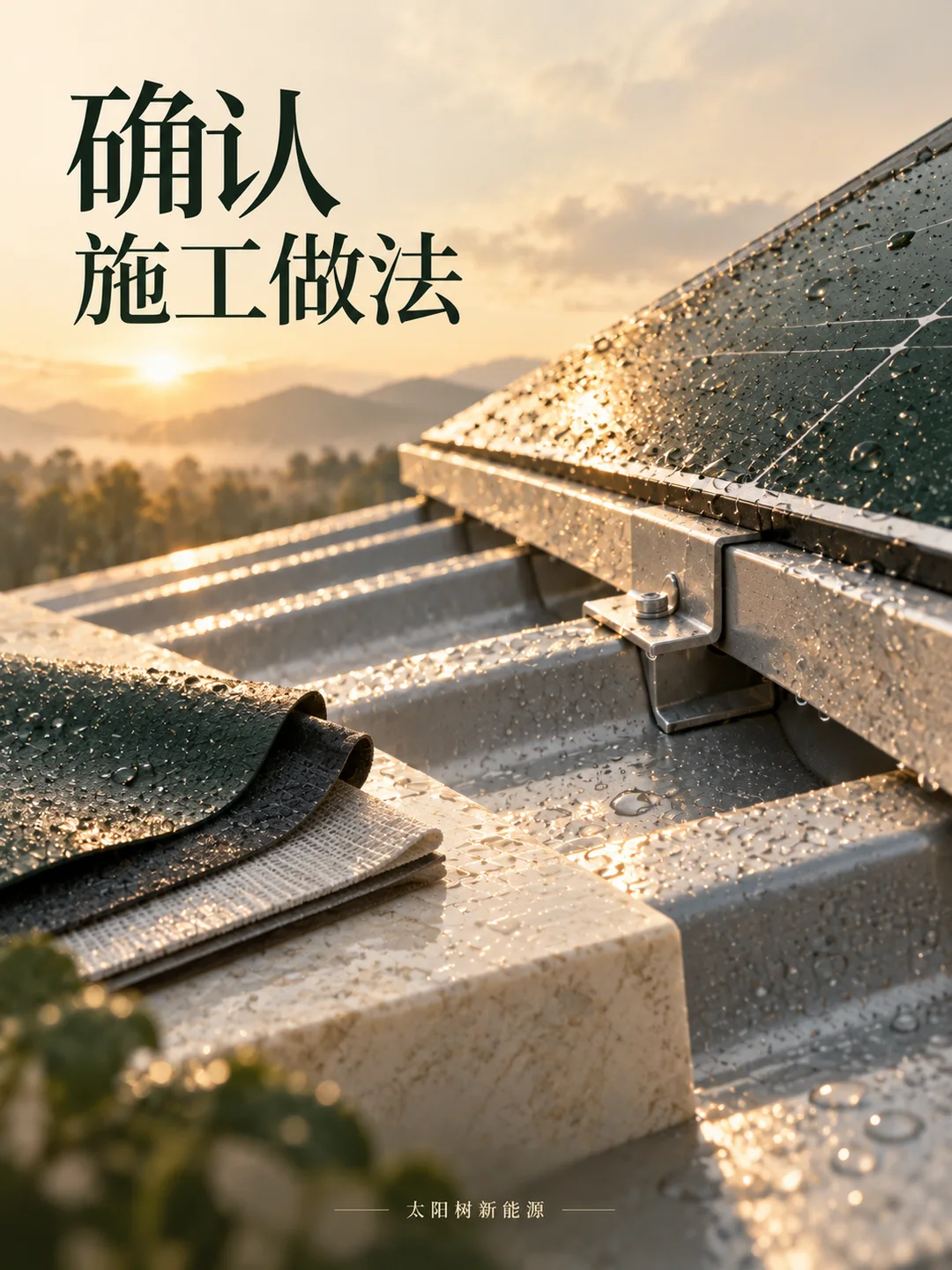 确认施工做法，AI概念配图