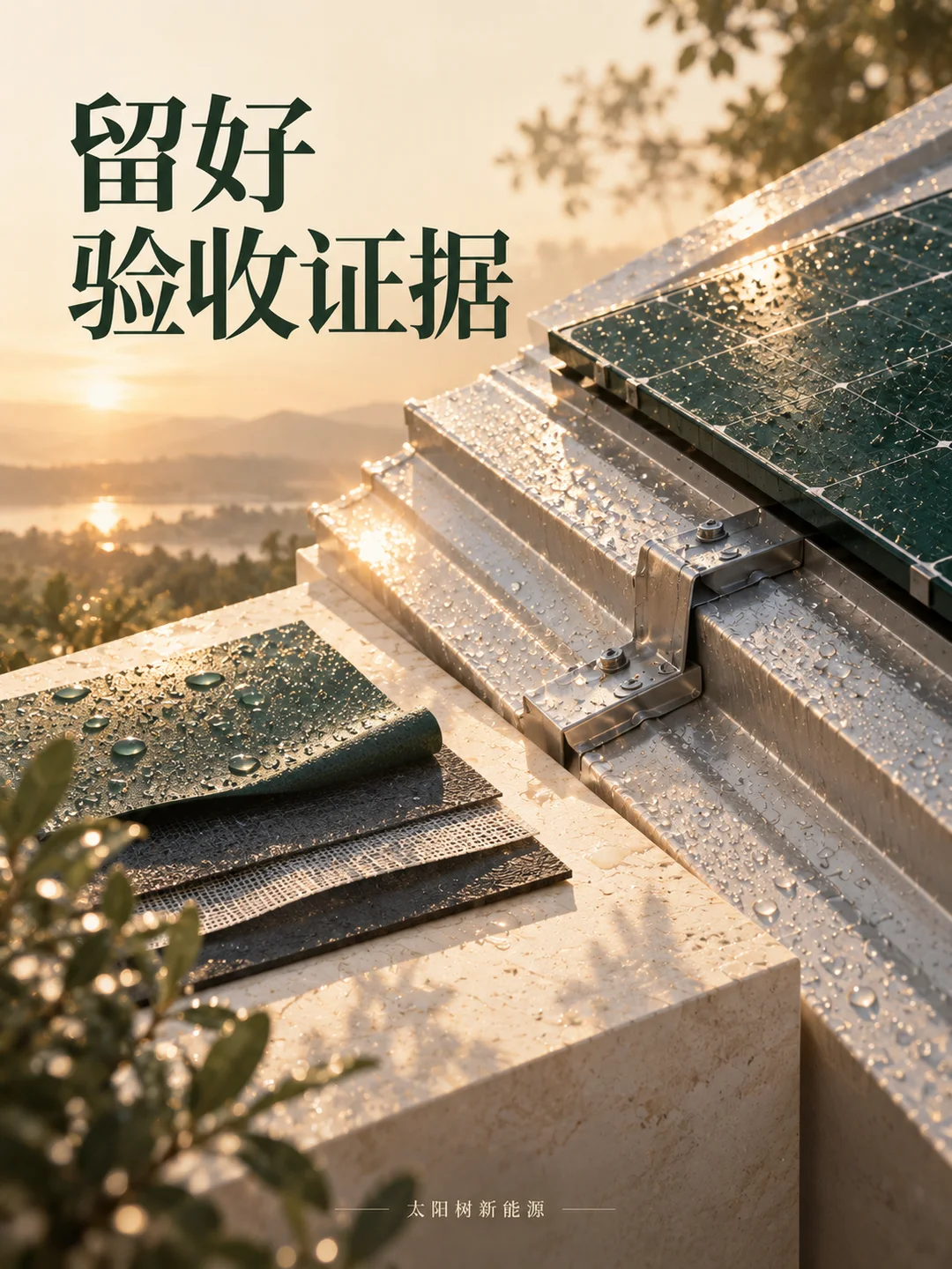 留好验收证据，AI概念配图