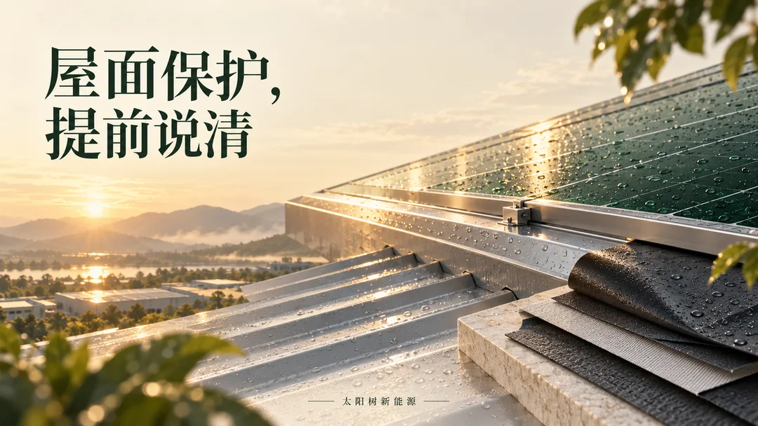 屋面保护,提前说清,AI概念配图