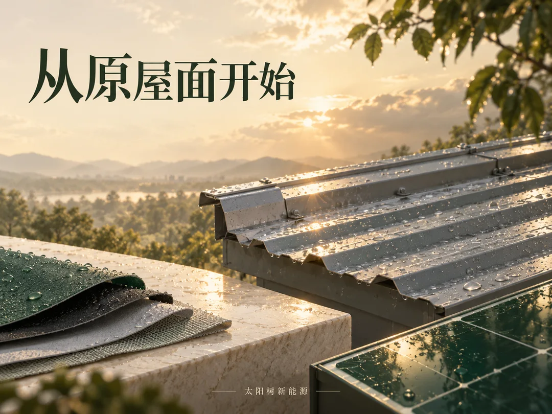从原屋面开始，AI概念配图
