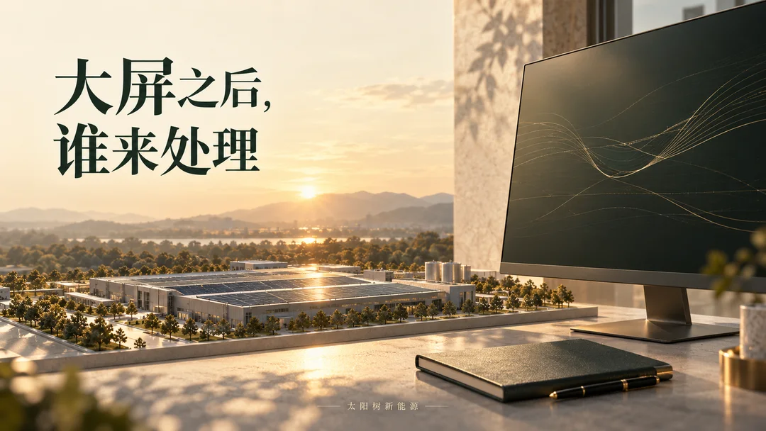 大屏之后,谁来处理,AI概念配图