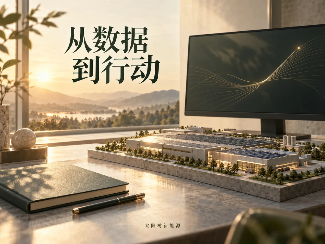 从数据到行动,AI概念配图