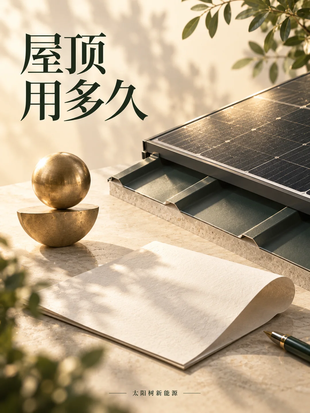 屋顶用多久,AI概念配图