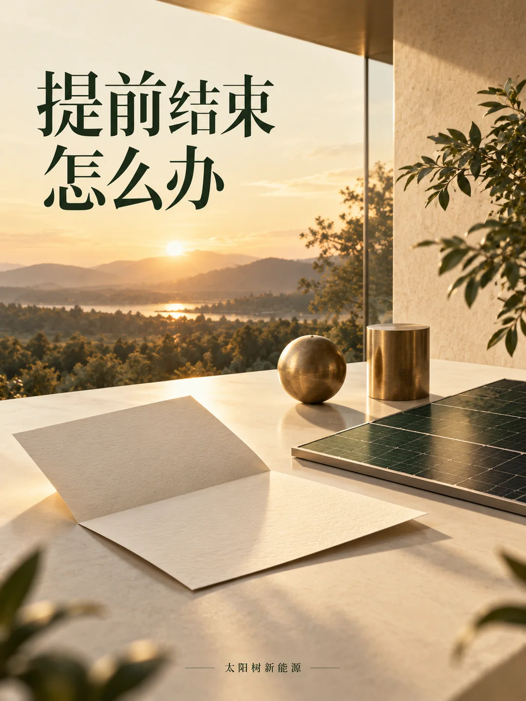 提前结束怎么办,AI概念配图