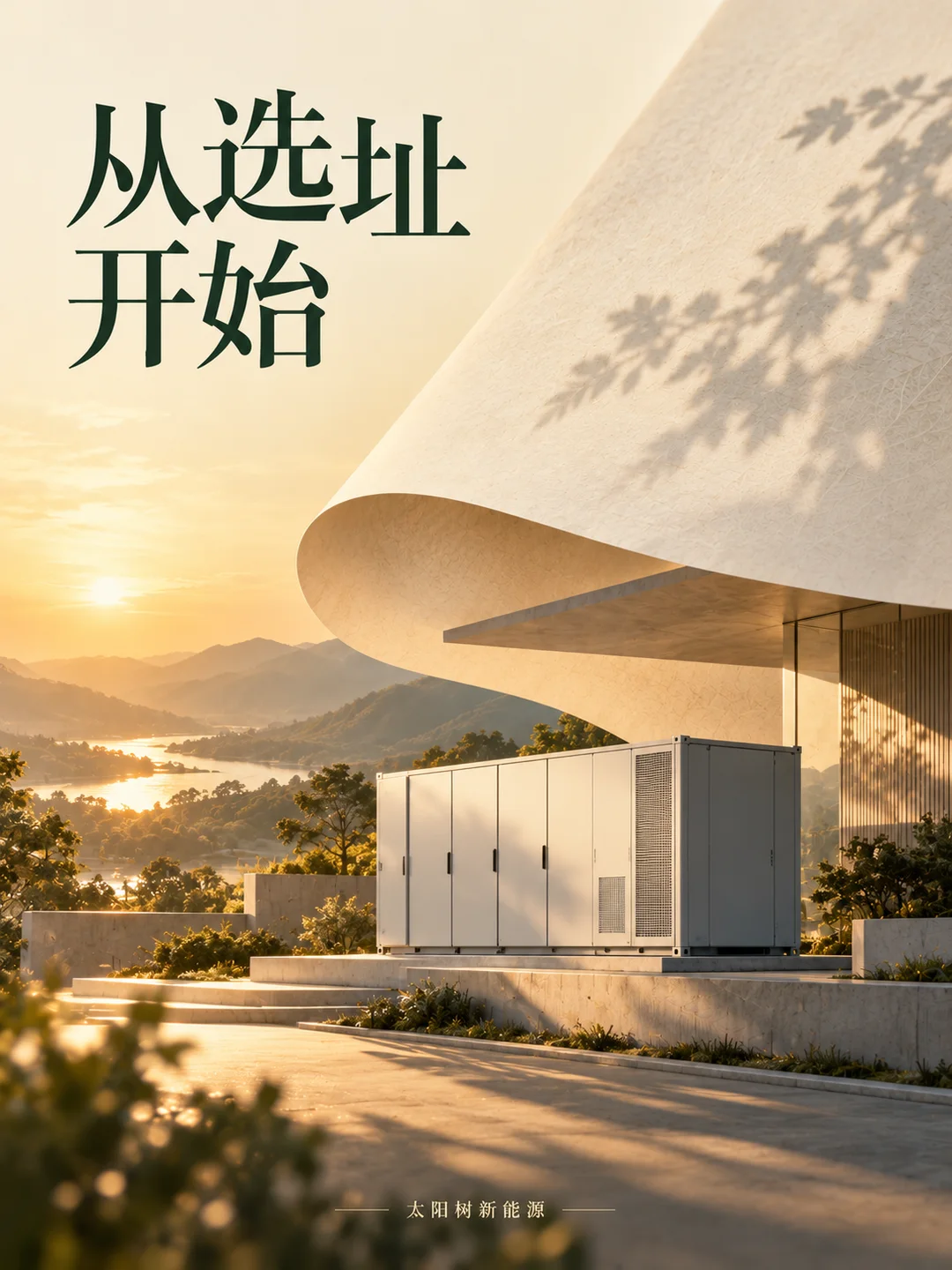 从选址开始,AI概念配图