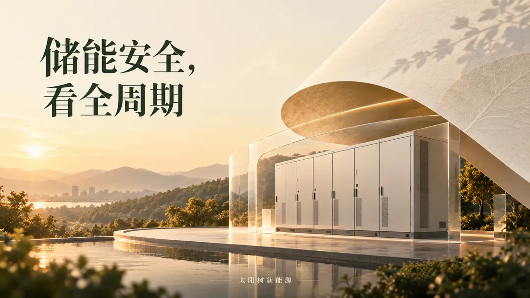 储能安全,看全周期,AI概念配图