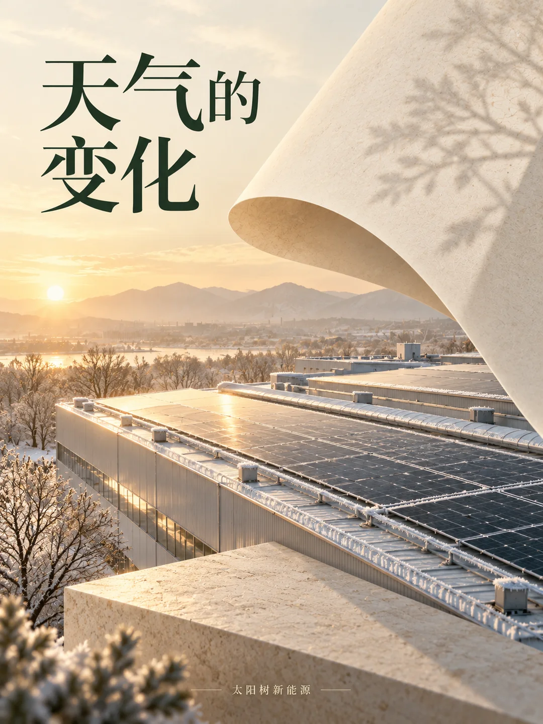 天气的变化，AI概念配图