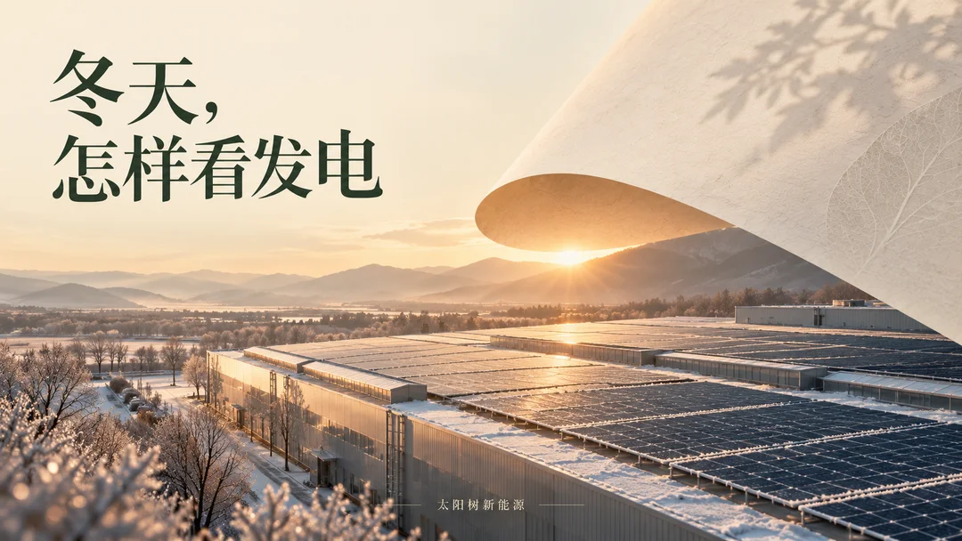 冬天,怎样看发电,AI概念配图