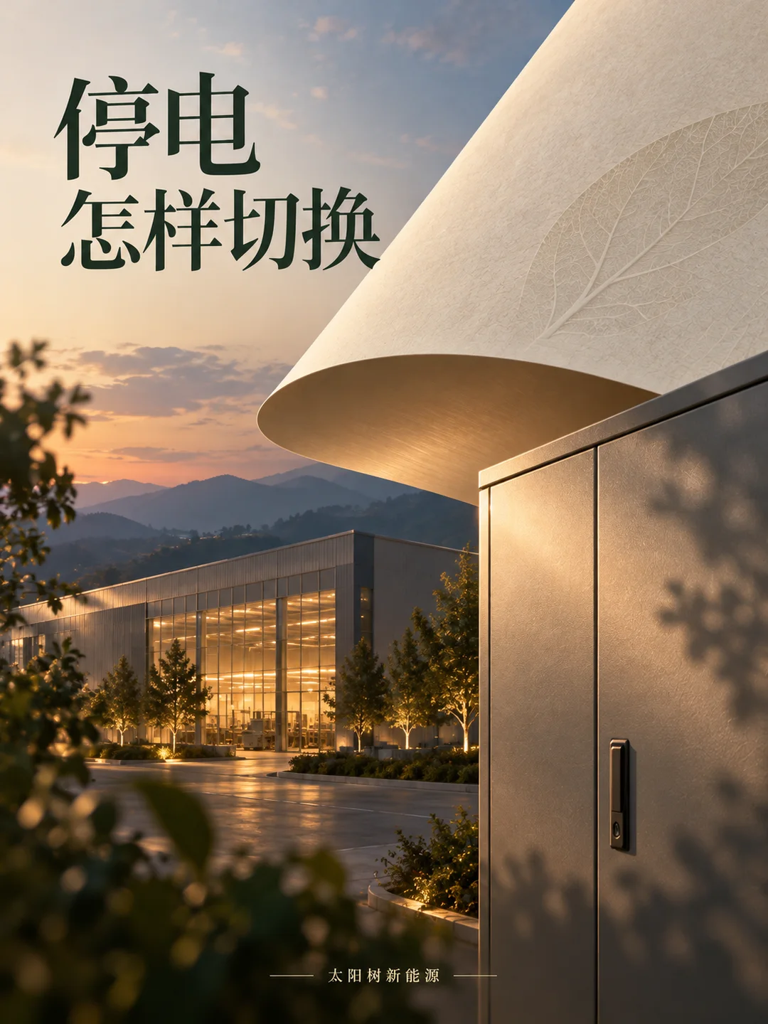 停电怎样切换,AI概念配图