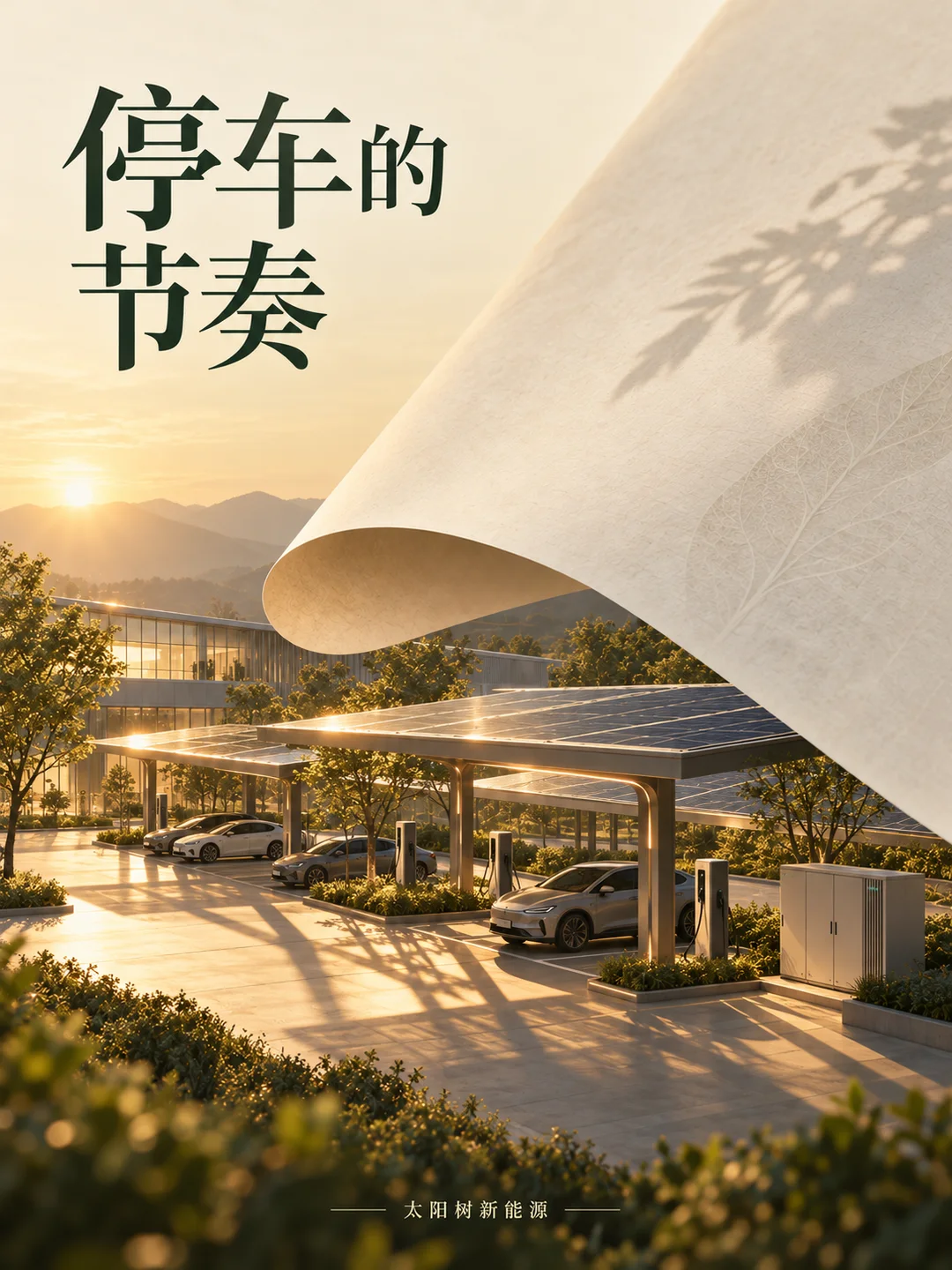 停车的节奏,AI概念配图