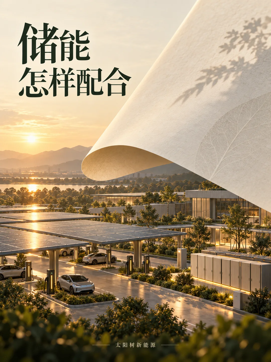 储能怎样配合,AI概念配图
