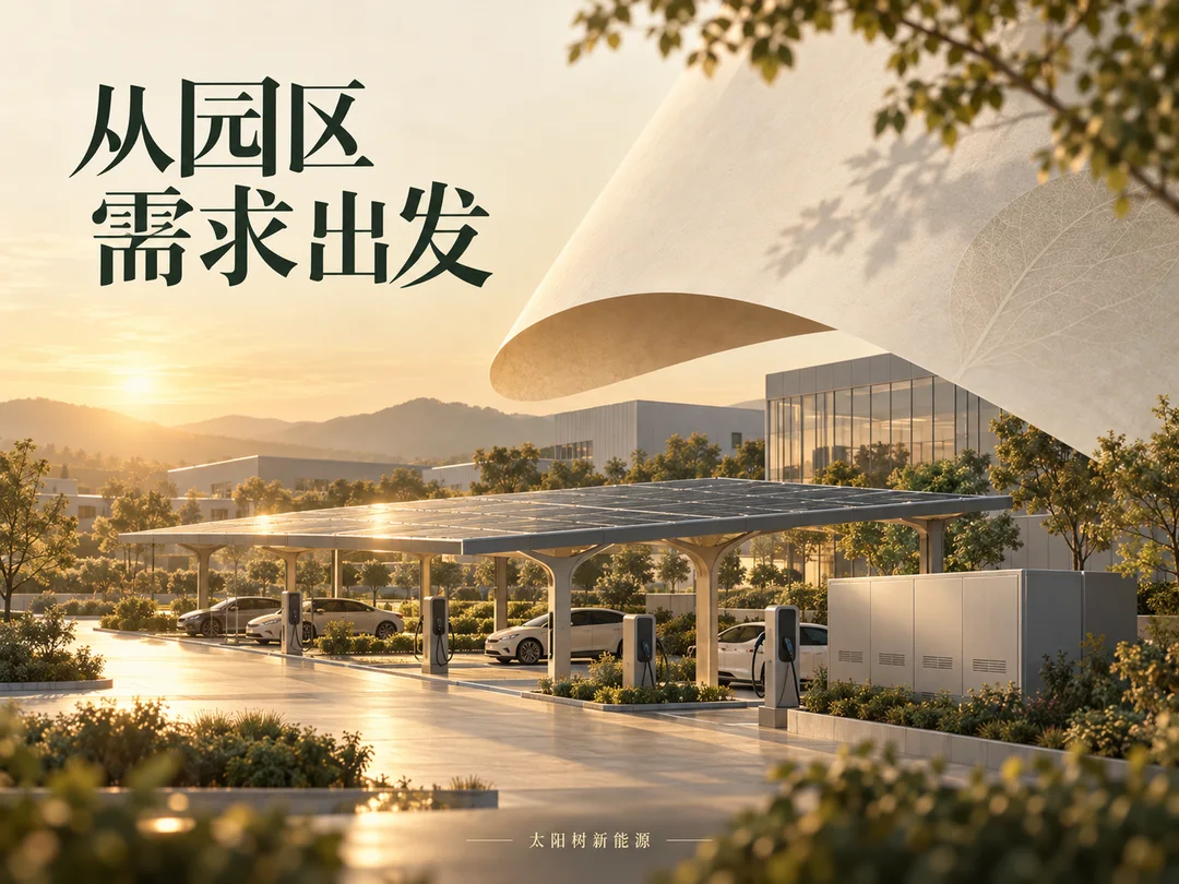 从园区需求出发,AI概念配图
