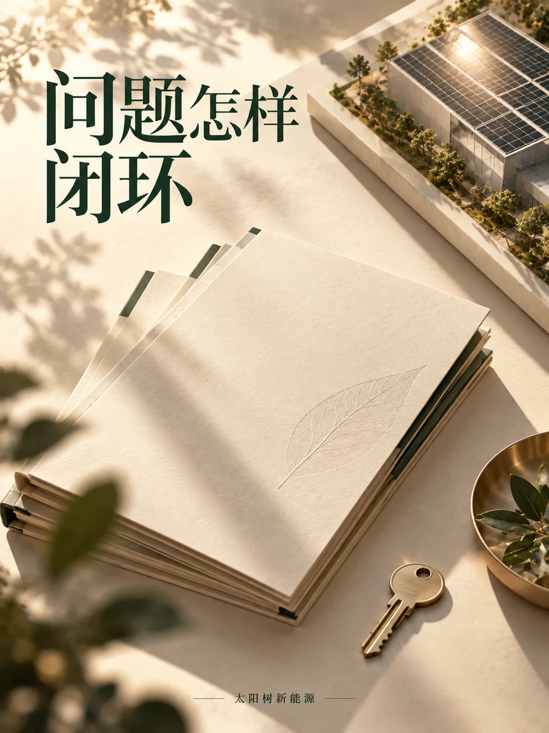 问题怎样闭环，AI概念配图