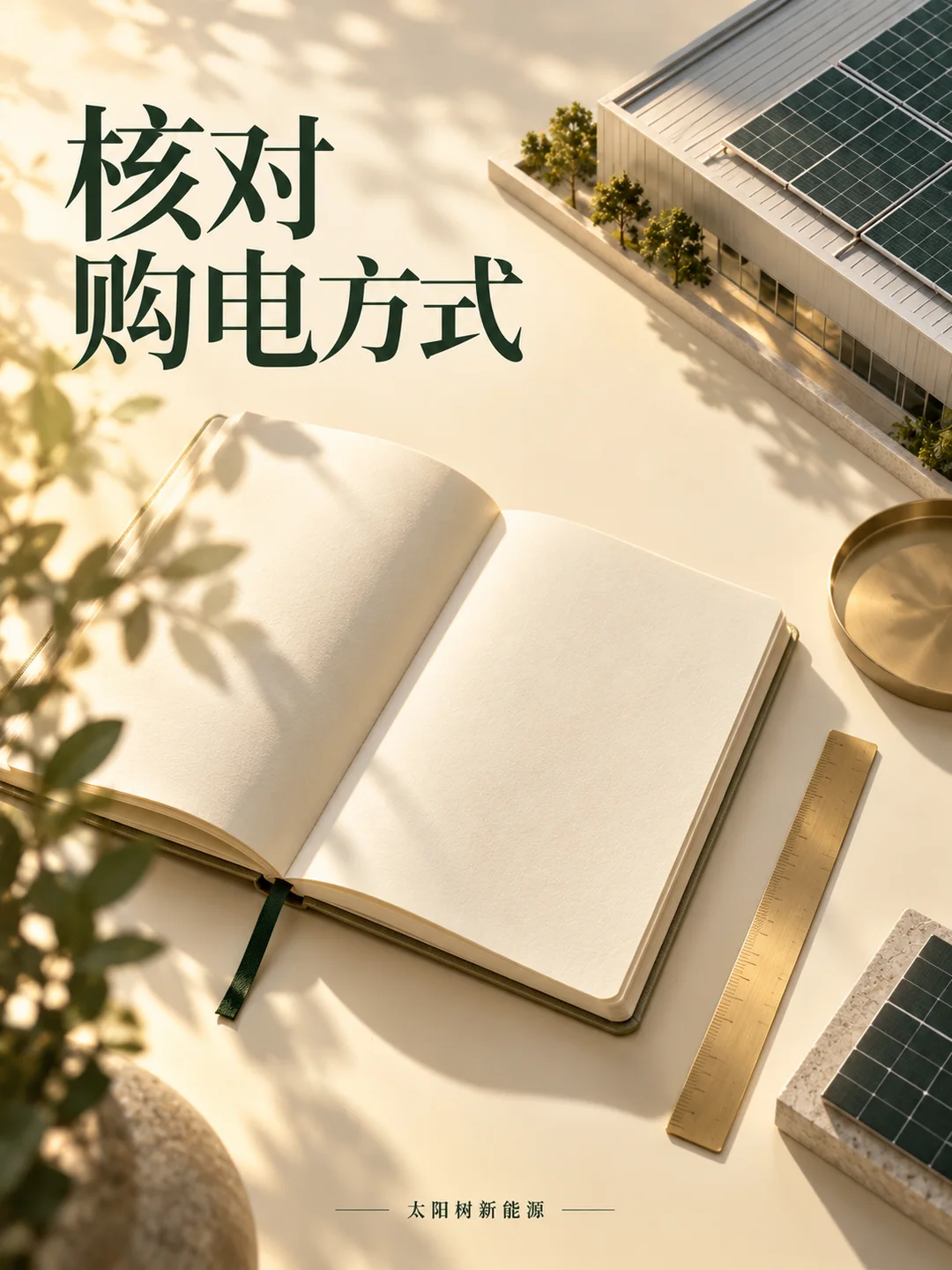 核对购电方式，AI概念配图