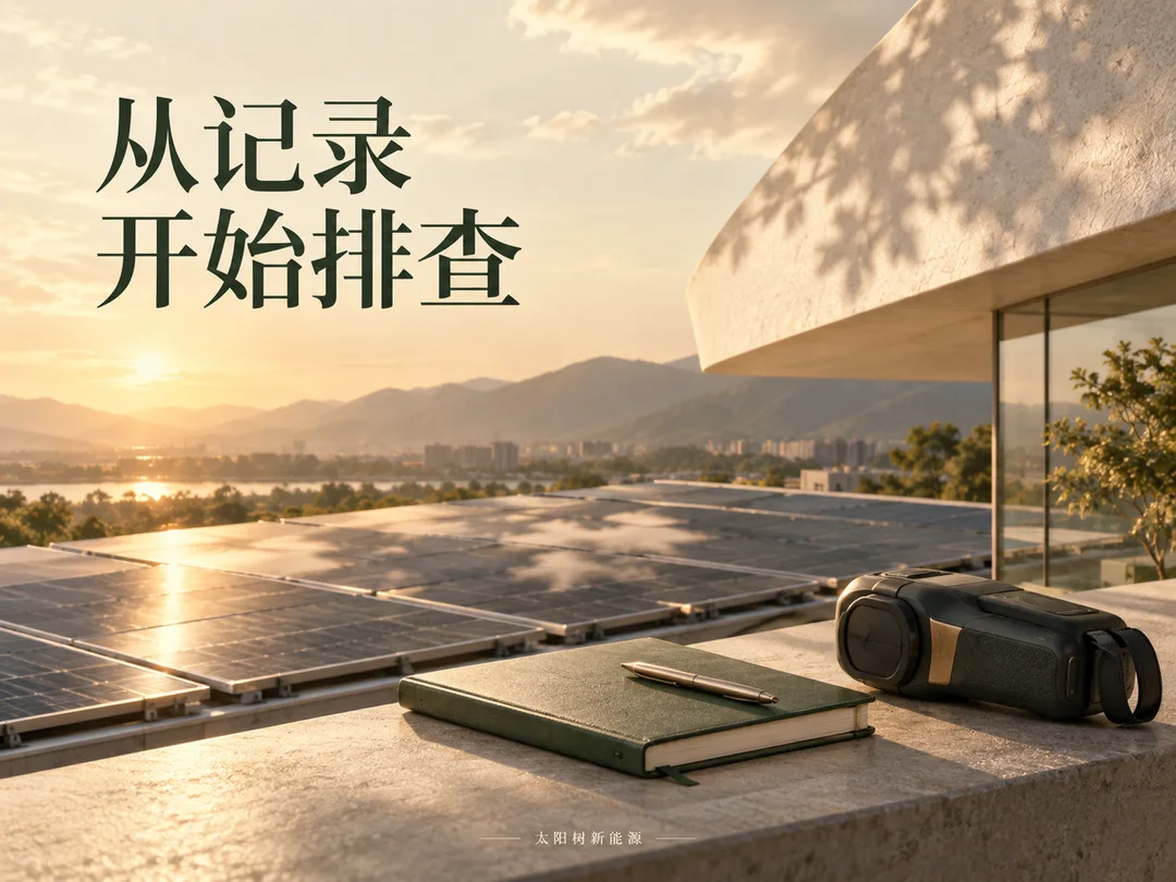 从记录开始排查，AI概念配图