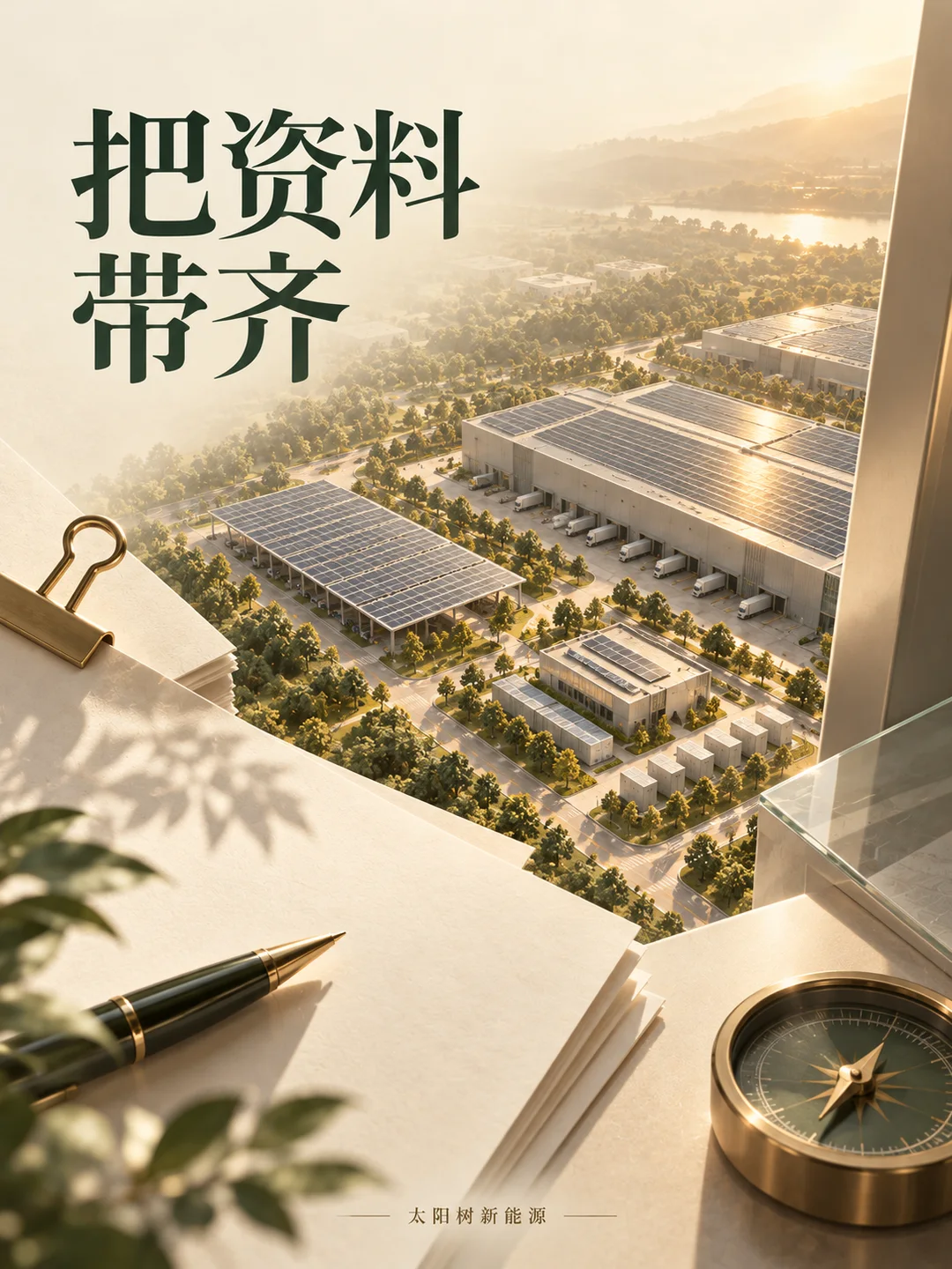 把资料带齐，AI概念配图